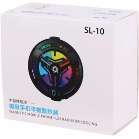 فن خنک کننده گوشی موبایل مدل SL10 با صفحه دیجیتالی کدm7009