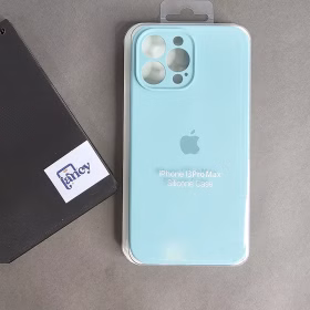 قاب گوشی سیلیکونی اورجینال آیفون - سبز-آبی / iphone 13 pro کدm5615