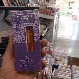 عطر جیبی زنانه صندل مدل میدنایت25میل کدm5986