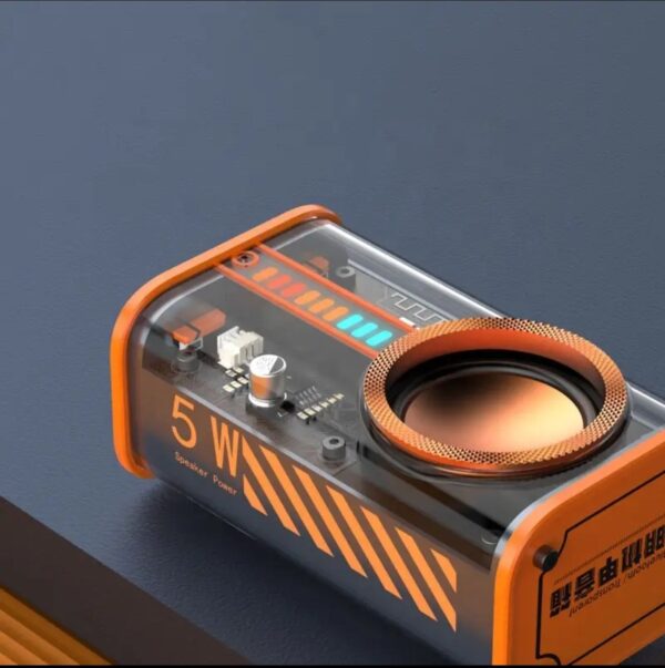 اسپیکر بلوتوثی K07 قابل حمل رنگ بنفش کد M6586