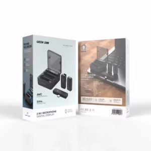 میکروفن بی سیم گرین لاین مدل 2in1 DIGITAL DISPLAY LITHTNING کد M6599