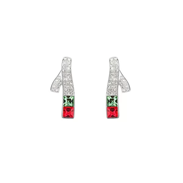 گوشواره زنانه کوبیک مدل QE-40977 کدm5793