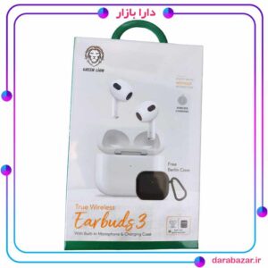 هندزفری بلوتوث ایرپاد گرین Green true wireless earbuds Pro 3 کدm6908