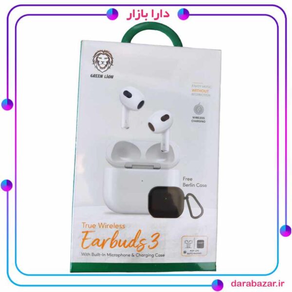 هندزفری بلوتوث ایرپاد گرین Green true wireless earbuds Pro 3 کدm6908