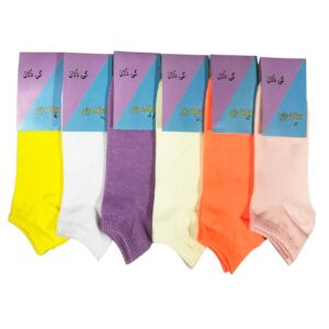 جوراب زنانه گی دلان مدل TTD96 مجموعه 6 عددی کد m7619