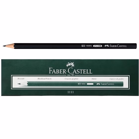 مداد مشکی فابر کاستل بسته ۱۲ عددی کد M10150