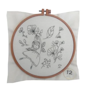 بسته گلدوزی طرح پرین مجموعه ی 12عددی کد M10260