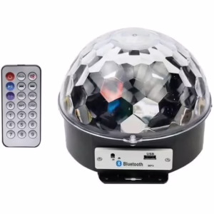 لامپ LED اسپیکر دار بلوتوثی و فلش خور  LED Magic Ball Light کد M10270