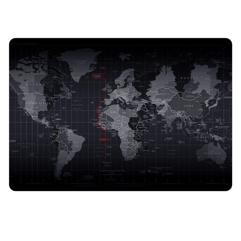 ماوس پد طرح نقشه جهان کد M10273
