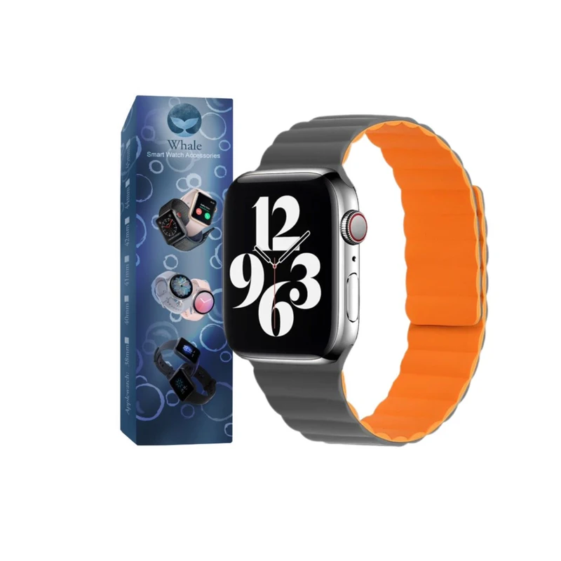 بند واله مدل Silico Mag مناسب برای اپل واچ سری 8 41 میلی متری کدM10277