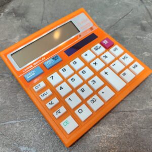 ماشین حساب مدل CT-512C رنگ صورتی موجود  کد M10348