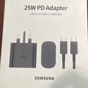 شارژر دیواری سامسونگ مدل 25 وات با کابل کدM10446