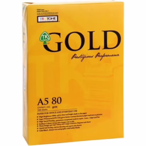 کاغذ A5 گلد کد 1 بسته 500 عددی کد M9123