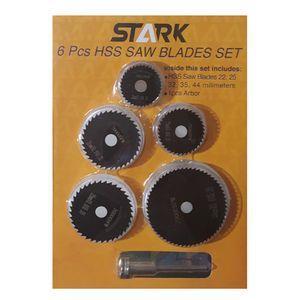 صفحه برش سر دریلی استارک مدل ST 87 مجموعه 6 عددی کد M9329