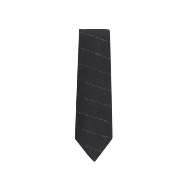 کراوات مردانه مدل co stripes رنگ طوسی کد M9419