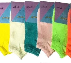 جوراب زنانه گی دلان مجموعه 6 کد M9627