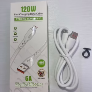 کابل شارژ فست شارژ اورجینال 120w میکرو اندرویدی ضخیم کد M9745
