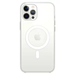 کاور مدل مگ سیف Clear مناسب برای گوشی موبایل اپل سفید  iPhone 12 Pro Max کد M9906