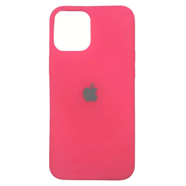 کاور مدل سیلیکونی مناسب برای گوشی موبایل اپل سرخابی  iphone 12 pro max کد M9937