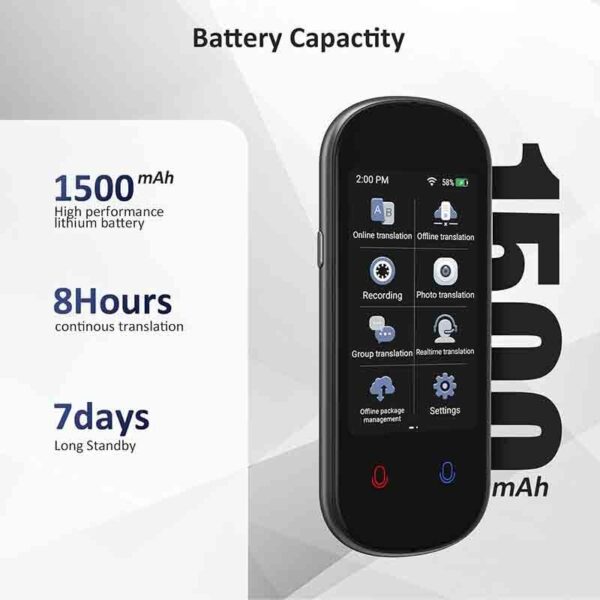 دستگاه مترجم زبان Vormor مدل Z2 کد M10280