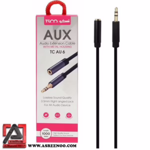 کابل افزایش طول AUX صدا 1 متری تسکو (TSCO) مدل TC AU 6 کد p8680