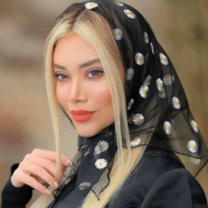 مینی اسکارف توری بابونه  کد M10522