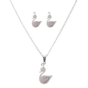 نیم ست زنانه طرح اردک کدM10525