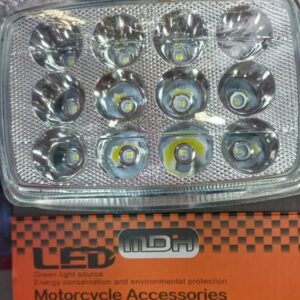 بلوری موتور سیکلت ال ای دی دار 12 تایی کد M10549