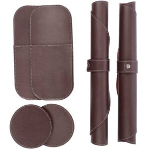 ست 1 نفره  زیربشقابی و زیرلیوانی و کیف قاشق چنگال و حلقه دستمال الوژ استایل Eloge Style  کد M10735