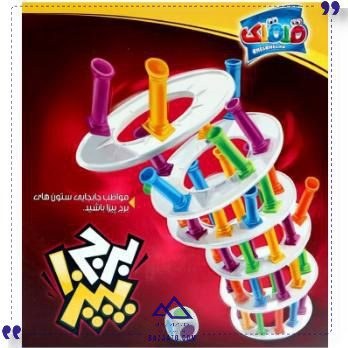 بازی فکری برج پیزا مدل قلقلک کد M10750