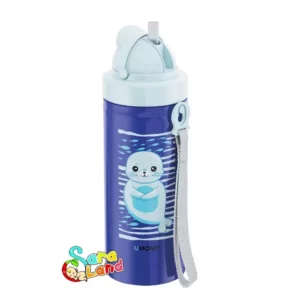 بطری آبمیوه خوری نی دار یومامی پرایم طرح فک آبی کد M10756