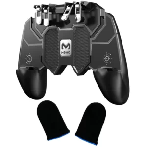 دسته بازی PubG ممو مدل AK66 به همراه آستین کنترل کننده انگشت کد M10867