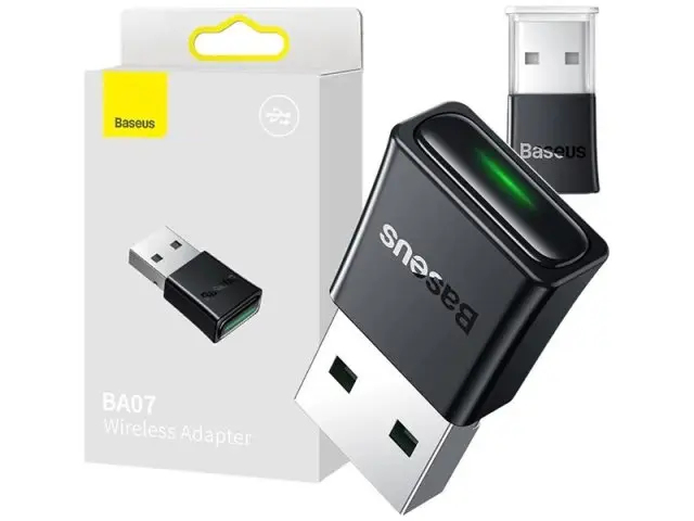 دانگل بلوتوث 5.3 بیسوس Baseus BA07 Wireless Adapter 5.3 ZJBA010001 کدM10882