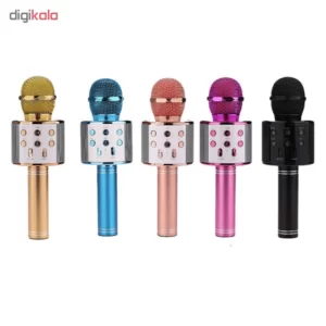 میکروفون اسپیکر مدل WS-858 ابی موجود کد M10896
