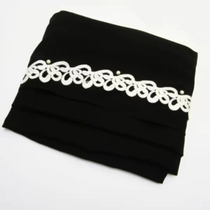 روسری زنانه مدل مجلسی دانتل دار کد M10949