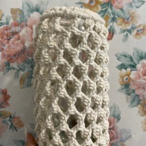 مکرومه دور شیشه ای 22 در 7 کد M10953