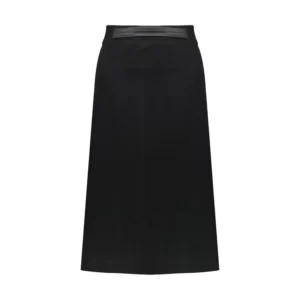 دامن زنانه برگ شادی مدل نیم کلوش سایز 48-54 کد M11149