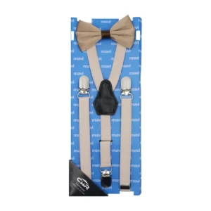 ست ساسبند و پاپیون پسرانه سی اچ آر فری سایز کد M11239