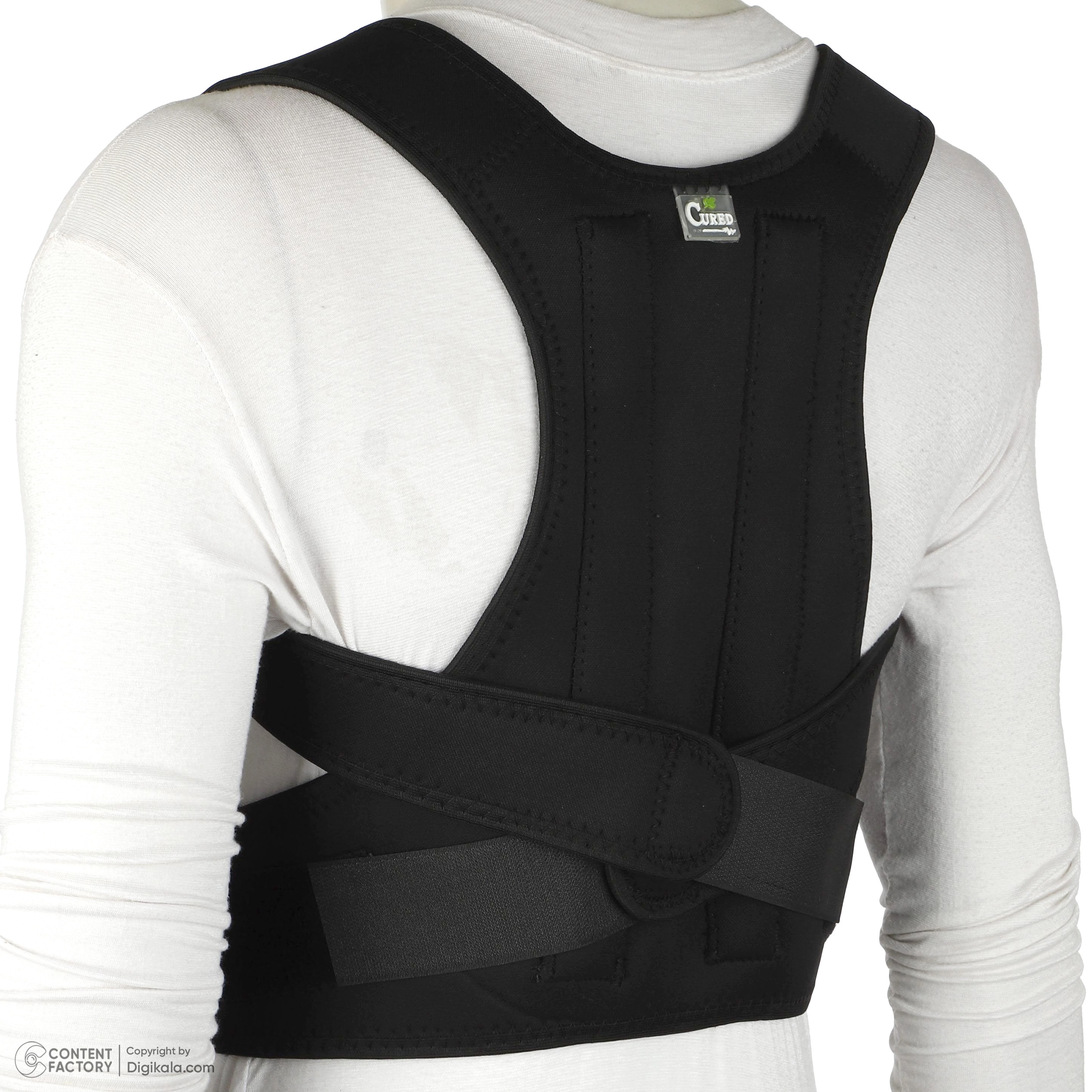 قوزبند طبی آتل دار کیورد سایز L کد M11265