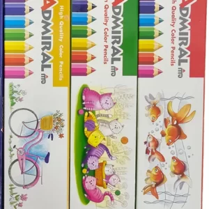 مدادرنگی ۶ رنگ ادمیرال مجموعه3 عددی کد M11272