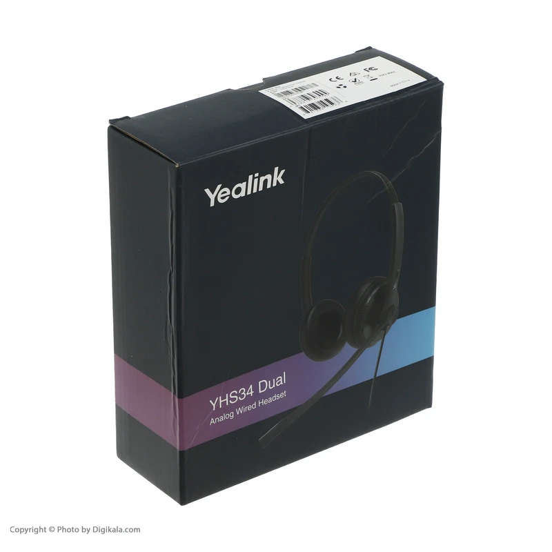 هدست تلفن یالینک مدل YHS34 Dual کد M11393
