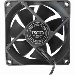 فن کیس تسکو مدل TFAN02 سایزmm 80*80*25 سانتیمتر کد M11395