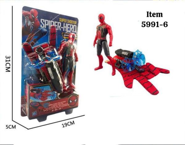 اسباب بازی مرد عنکبوتی به همراه دستکش کد M11522