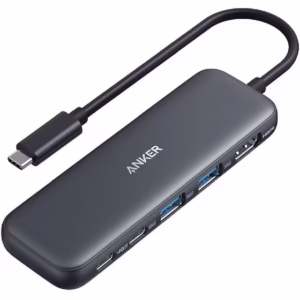 هاب 5 در 1 انکر مدل Anker 332 USB-C Hub (5-in-1, 4K HDMI) کد M11633