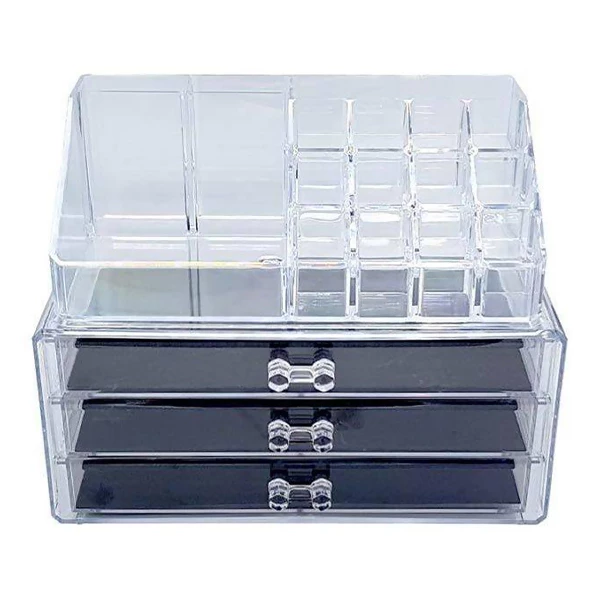 استند لوازم آرایشی مدل سه کشو کد M12404