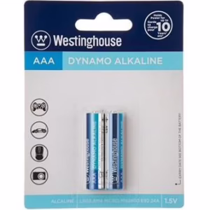 باتری نیم قلمی وستینگهاوس مدل آلکالاین بسته 8 عددی کد M12406