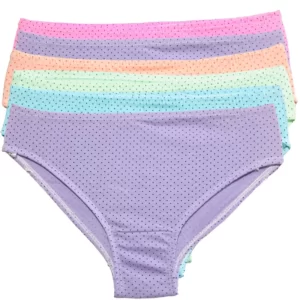 شورت زنانه مدل راحتی کمیکس بسته 6 عددی سایز XXL کدM12416