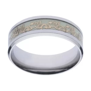 انگشتر مدل شب نما اژدها سایز 6 کد M12419