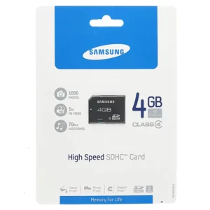 کارت حافظه SD سامسونگ مدل MB-SS4GA کلاس 4 استاندارد کد M12705