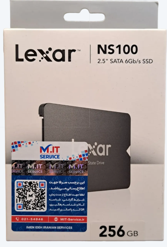 هارد SSD 256 گیگابایت برند Lexar مدل NS100 کد M12745